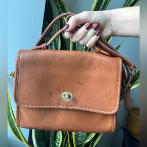 Vintage coach bean bag court